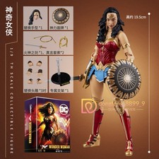 Modellino action figure Wonder Woman Justice League 1/9 eroe femminile collezione giocattolo