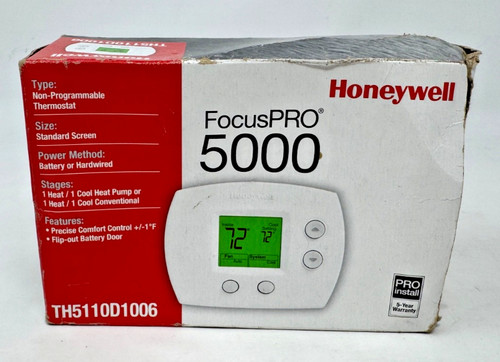 Honeywell th5110d1006 focuspro - th5110d1006,
