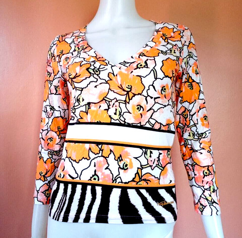 Roberto cavalli top - cavalli, manica