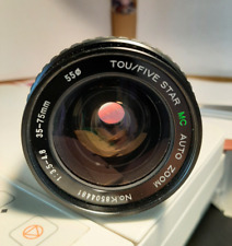 Pentax K - Tou/Five Star MC Auto Zoom 35-75mm 1:3.5-4.8 - ø 55mm