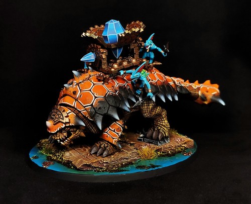 Bastiladon dipinto warhammer - dipinto,