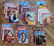 Lotto di riviste e cassette Speak Up anni 90