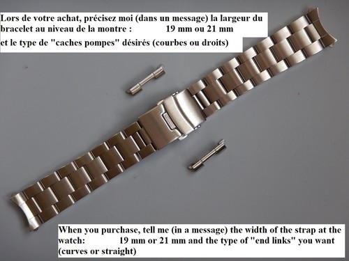 Bracelet oyster - 19, 21