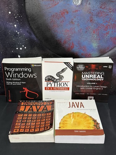 Programming book lot java - book,