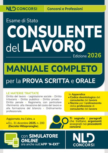 Consulente del lavoro - :, manuale