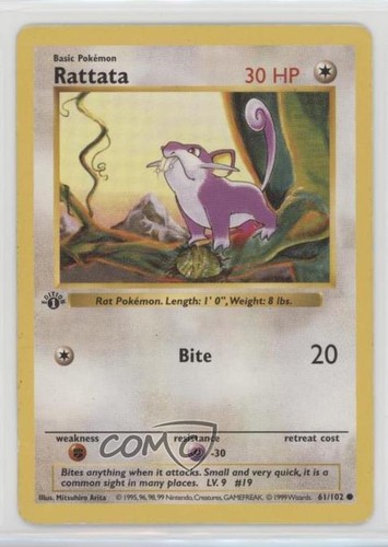 Rattata shadowless ed - rattata,