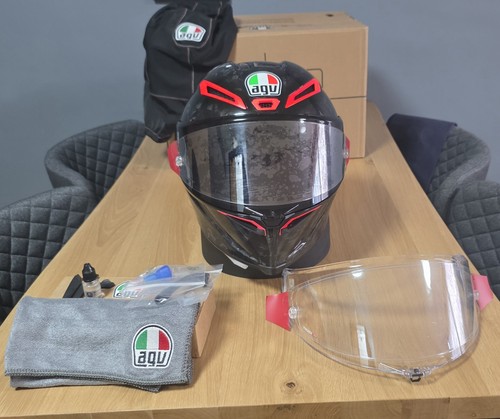Casco agv pista italia - casco,