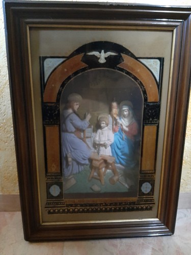 Heilige familie kastenbild - heilige,