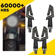 4Pcs LED Amber Turn Signals