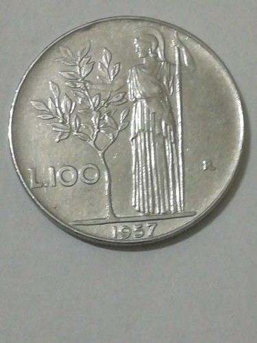Moneta 100 lire 1957 - 100,