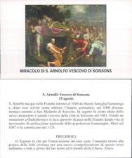 RARO SANTINO  DEL MIRACOLO DI