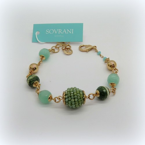 Bracciale mora cristalli - mora,