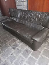 Divano In Pelle Design Anni 70