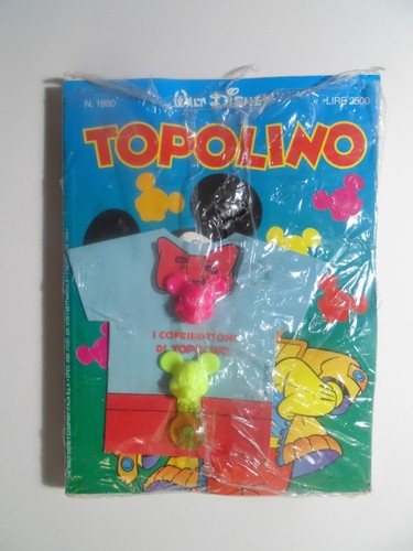 Topolino 1980 blisterato - topolino,