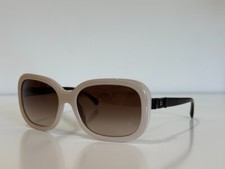 Occhiali da sole Chanel 5280-Q c.528/S5 quadrati nero beige marrone fiocco 58-18-135