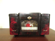 CARILLON VINTAGE CINESERIE SCATOLA PORTAGIOIE ORIGINALE BALLERINA