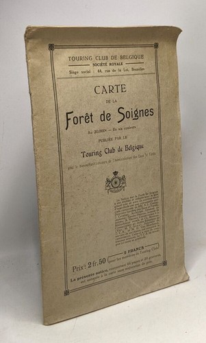 Carte forêt de soignes - la,