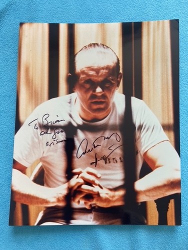 Anthony hopkins signed photo - ,