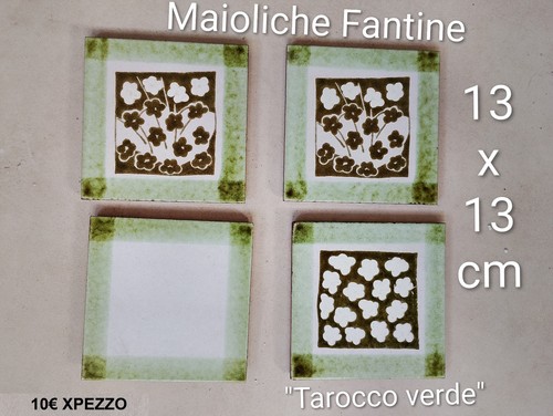 Maioliche faentine decoro - maioliche,