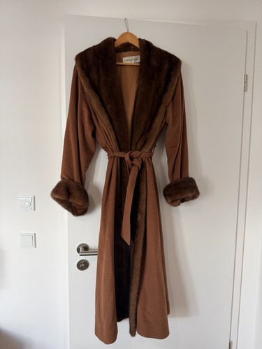 Cappotto pelliccia lana yves - pelliccia,