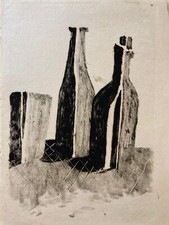 Natura Morta Con Bottiglie