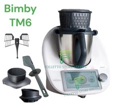 VORWERK BIMBY TM6 ORIGINALE GARANZIA 2 ANNI ACCESSORI SPATOLA FARFALLA VAROMA