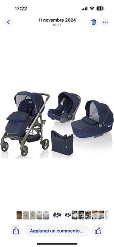 Inglesina trio trilogy blue - trilogy,
