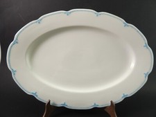 ANTICO 1926 ART DECO PREZIOSO VASSOIO OVALE PORCELLANA KPM ROSENTHAL #1743