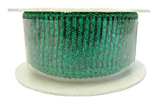 Nastro verde glitter pacchi