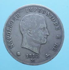 NAPOLEONE RE D'ITALIA 5 LIRE