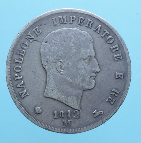 Napoleone italia 5 lire - re, d'italia