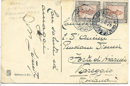 1923 libia annulo piroscafo - libia,
