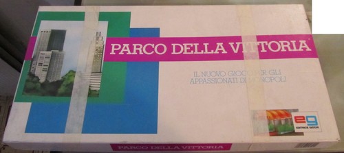 Board game parco della - board,