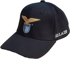 Cappello con visiera nero logo