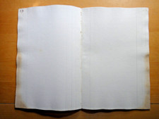 XVIII secolo-DIECI FOGLI IN CARTA FORTE E VERGATA (cm 56x42 e piega centrale)-5+