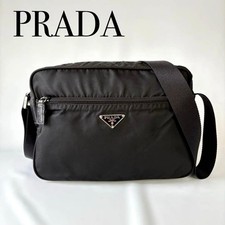 Borsa a tracolla Prada borsa per fotocamera nylon nero unisex dal Giappone