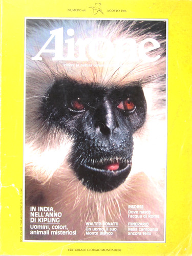 Rivista airone agosto 1986 - airone,