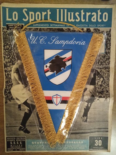 Gagliardetto calcio sampdoria - calcio,