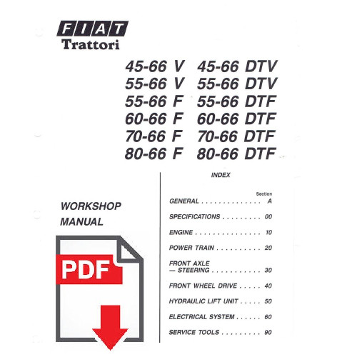 Trattore fiat v dtv - v,