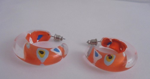 Orecchini plastica a - plastica ,