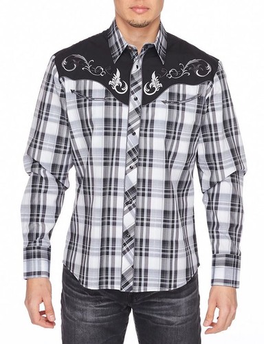 Camicia uomo western - camicia,