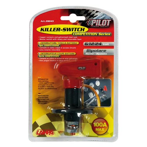 Stacca batteria lampa pilot - lampa,