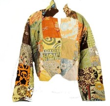 Giacca Vintage Upcycled Batik