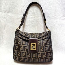 Borsa a tracolla FENDI Zucca