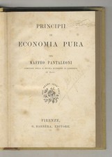 Principii di economia pura.