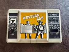 CASIO WESTERN BAR CG-300 videogame originale perfettamente funzionante