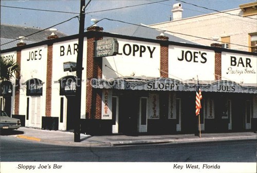Key west sloppy joes - joes, bar
