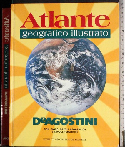 Atlante geografico illustrato - atlante,