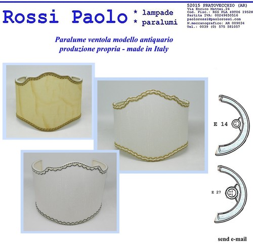 Paolo rossi paralume ventola - paolo,