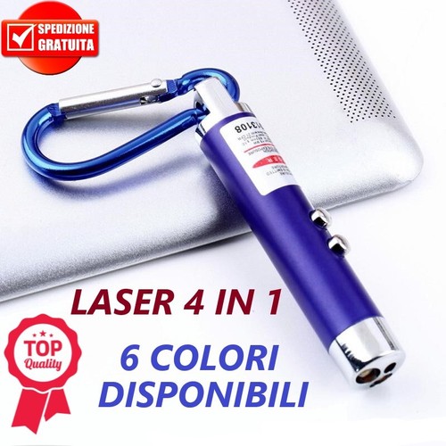 Puntatore laser rosso 100mt - laser,